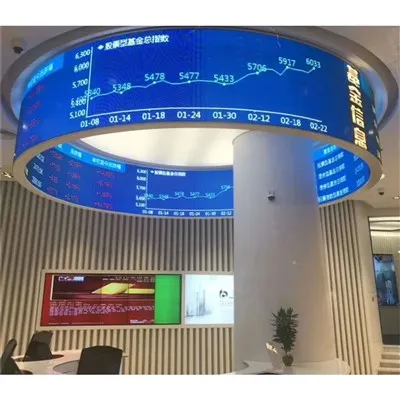 Perete cu ecran LED flexibil P2